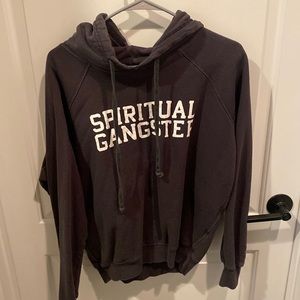 Spiritual Gangster Hoodie Charcoal
